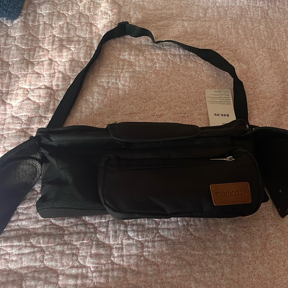 Momcozy scroller backpack for drinks and snacks